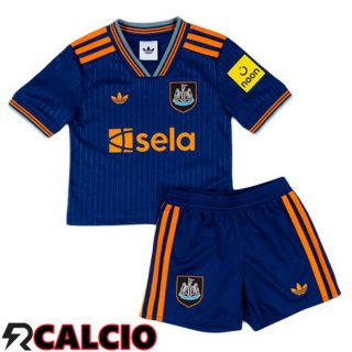 Terza Maglia Newcastle United Bambino Blu 2025/2026  Terza Maglia Newcastle United Bambino Blu 2025/2026