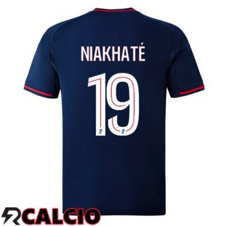 Seconda Maglia Lione OL (NIAKHATÉ 19) Blu Reale 2025/2026  Seconda Maglia Lione OL (NIAKHATÉ 19) Blu Reale 2025/2026