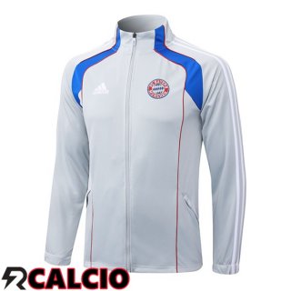 Giacca Calcio Bayern Monaco Grigio 2025/2026  Giacca Calcio Bayern Monaco Grigio 2025/2026
