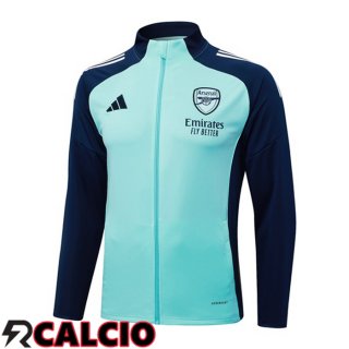 Giacca Calcio Arsenal Verde Blu Reale 2025/2026