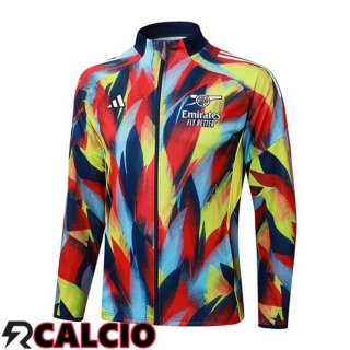 Giacca Calcio Arsenal Rosso Giallo 2025/2026