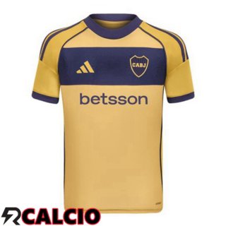 Seconda Maglia Boca Juniors Giallo 2025/2026  Seconda Maglia Boca Juniors Giallo 2025/2026