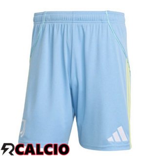 Seconda Pantaloncini Calcio Juventus Blu 2025/2026  Seconda Pantaloncini Calcio Juventus Blu 2025/2026