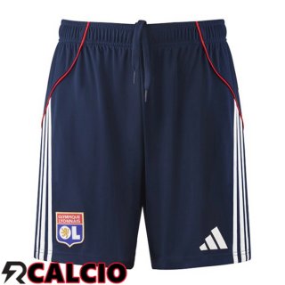 Seconda Pantaloncini Calcio Lione OL Blu Reale 2025/2026