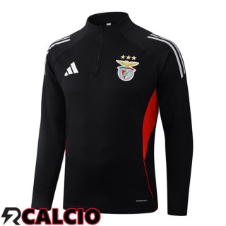Felpa Allenamento S.L Benfica Nero 2025/2026  Felpa Allenamento S.L Benfica Nero 2025/2026