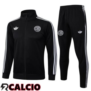 Insieme Tuta Calcio - Giacca Germania Nero 2025/2026