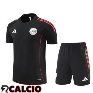 Insieme T Shirt Allenamento AFC Ajax + Pantaloncini Nero 2025/2026