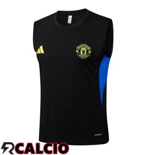 Canotta Allenamento Manchester United Nero 2025/2026