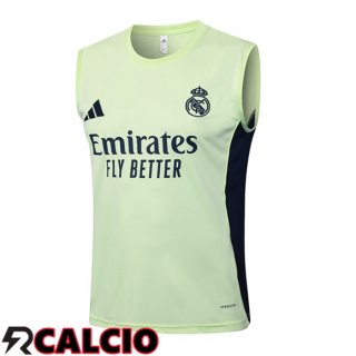 Canotta Allenamento Real Madrid Verde 2025/2026  Canotta Allenamento Real Madrid Verde 2025/2026