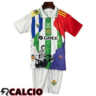 Maglia Real Betis Bambino Edizione Speciale Verde Bianco 2025 2026