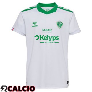 Seconda Maglia AS St Etienne Bianco 2024/2025  Seconda Maglia AS St Etienne Bianco 2024/2025