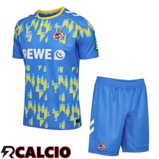 Seconda Maglia FC Koln Bambino Blu 2025/2026  Seconda Maglia FC Koln Bambino Blu 2025/2026