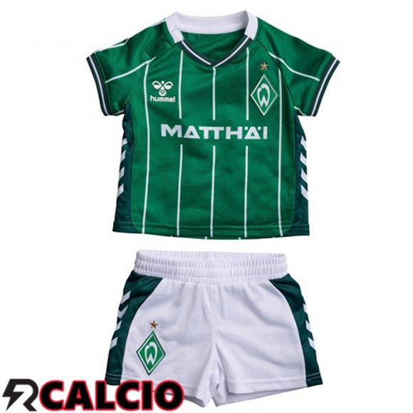 Prima Maglia SV Werder Bremen Bambino Verde 2025/2026
