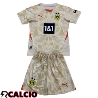 Maglia Dortmund Bambino Portiere Giallo 2024/2025