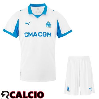 Prima Maglia Marsiglia OM Bambino 2025 2026  Prima Maglia Marsiglia OM Bambino 2025 2026