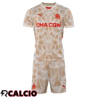 Maglia Marsiglia OM Bambino Portiere Arancia 2024/2025