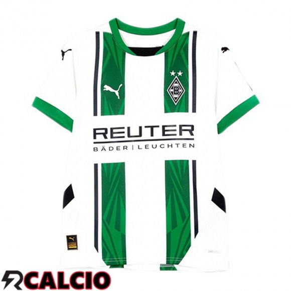 Prima Maglia Monchengladbach Bianco 2024/2025  Prima Maglia Monchengladbach Bianco 2024/2025