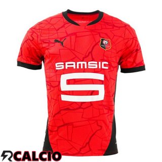 Prima Maglia Stade Rennais Rosso 2024/2025  Prima Maglia Stade Rennais Rosso 2024/2025