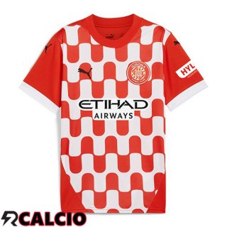 Prima Maglia Girona Rosso Bianco 2024/2025  Prima Maglia Girona Rosso Bianco 2024/2025
