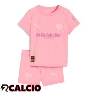 Prima Maglia Palerme FC Bambino Rosa 2025/2026