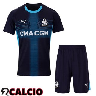 Seconda Maglia Marsiglia OM Bambino Blu Reale 2025/2026