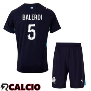 Seconda Maglia Marsiglia OM (BALERDI 5) Bambino Blu Reale 2025/2026