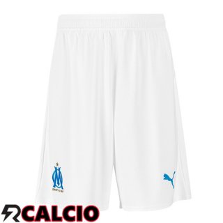 Prima Pantaloncini Calcio Marsiglia OM Bianco 2025/2026