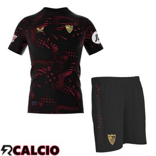 Terza Maglia Sevilla FC Bambino Nero 2024/2025