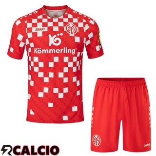 Prima Maglia FSV Mainz 05 Bambino Rosso 2024/2025