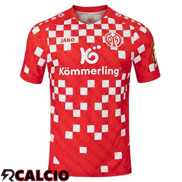 Prima Maglia FSV Mainz 05 Rosso 2024/2025