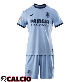 Seconda Maglia Villarreal Bambino Blu 2024/2025