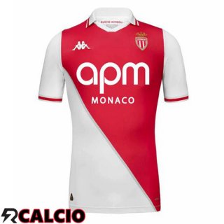 Prima Maglia AS Monaco Bianco Rosso 2024/2025