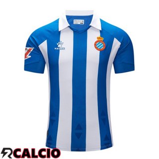 Prima Maglia RCD Espanyol Blu Bianco 2024/2025