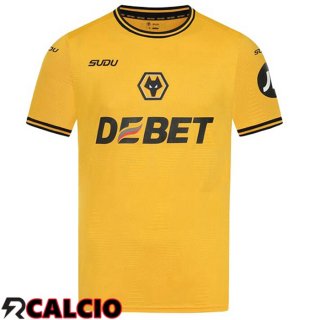 Prima Maglia Wolves Giallo 2024/2025  Prima Maglia Wolves Giallo 2024/2025
