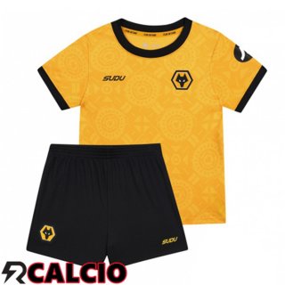 Prima Maglia Wolves Bambino Giallo 2025/2026