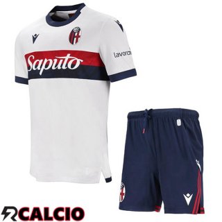 Seconda Maglia Bologna Bambino Bianco 2024/2025