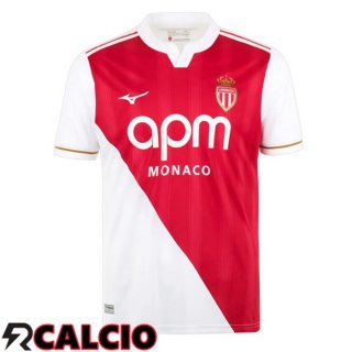 Prima Maglia AS Monaco Bianco Rosso 2025/2026  Prima Maglia AS Monaco Bianco Rosso 2025/2026