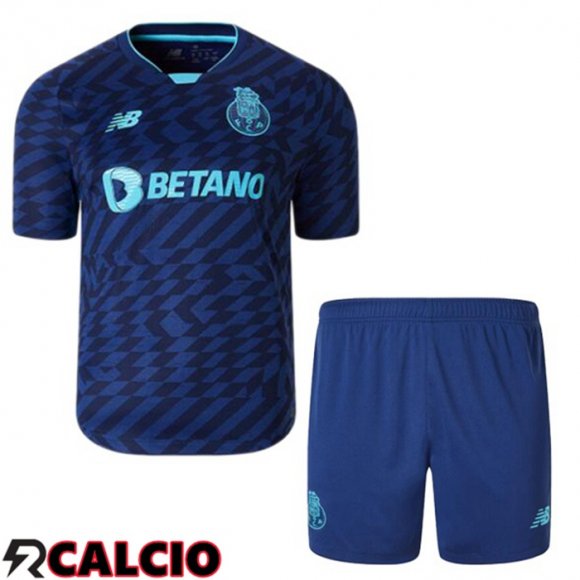 Terza Maglia FC Porto Bambino Blu 2024/2025  Terza Maglia FC Porto Bambino Blu 2024/2025