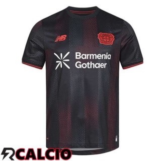 Prima Maglia Bayer 04 Leverkusen Nero 2025/2026  Prima Maglia Bayer 04 Leverkusen Nero 2025/2026