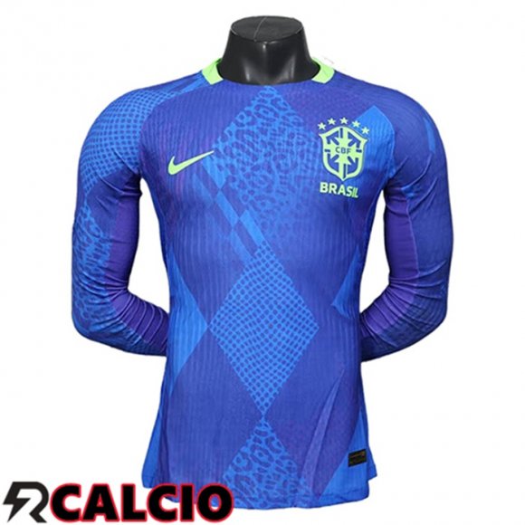 Seconda Maglia Brasile Manica Lunga 2025 2026  Seconda Maglia Brasile Manica Lunga 2025 2026