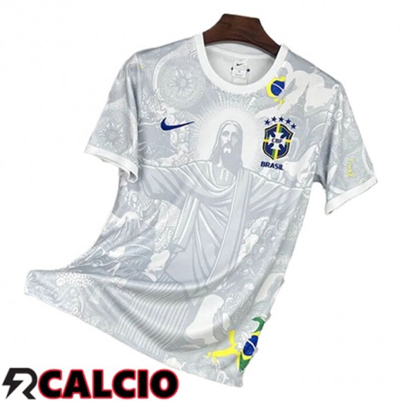 Maglia Brasile Edizione Speciale Bianco 2025 2026  Maglia Brasile Edizione Speciale Bianco 2025 2026