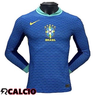 Seconda Maglia Brasile Manica Lunga 2024/2025