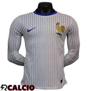 Seconda Maglia Francia Manica Lunga 2024/2025