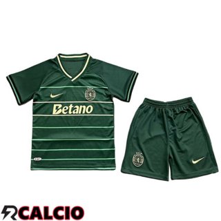 Maglia Sporting Bambino Edizione Speciale Verde 2024/2025