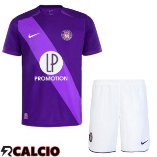 Prima Maglia Toulouse Bambino Viola 2024/2025  Prima Maglia Toulouse Bambino Viola 2024/2025