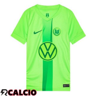 Prima Maglia Vfl Wolfsburg Verde 2024/2025