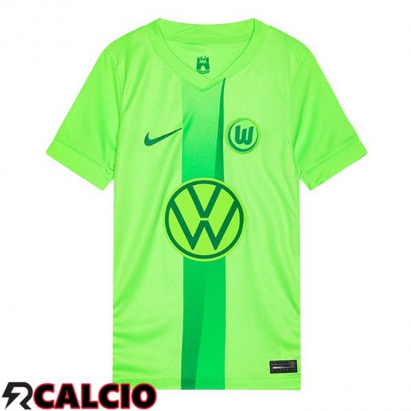 Prima Maglia Vfl Wolfsburg Verde 2024/2025  Prima Maglia Vfl Wolfsburg Verde 2024/2025