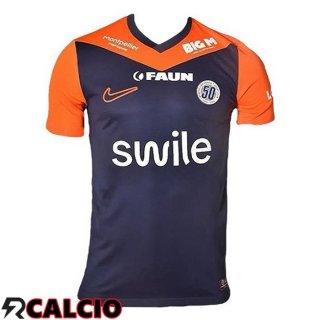 Prima Maglia Montpellier HSC Blu Arancia 2024/2025  Prima Maglia Montpellier HSC Blu Arancia 2024/2025