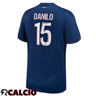 Prima Maglia Paris PSG (Danilo 15) Blu Reale 2024/2025  Prima Maglia Paris PSG (Danilo 15) Blu Reale 2024/2025