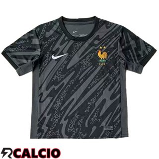 Maglia Nazionale Francia Portiere Nero 2024/2025